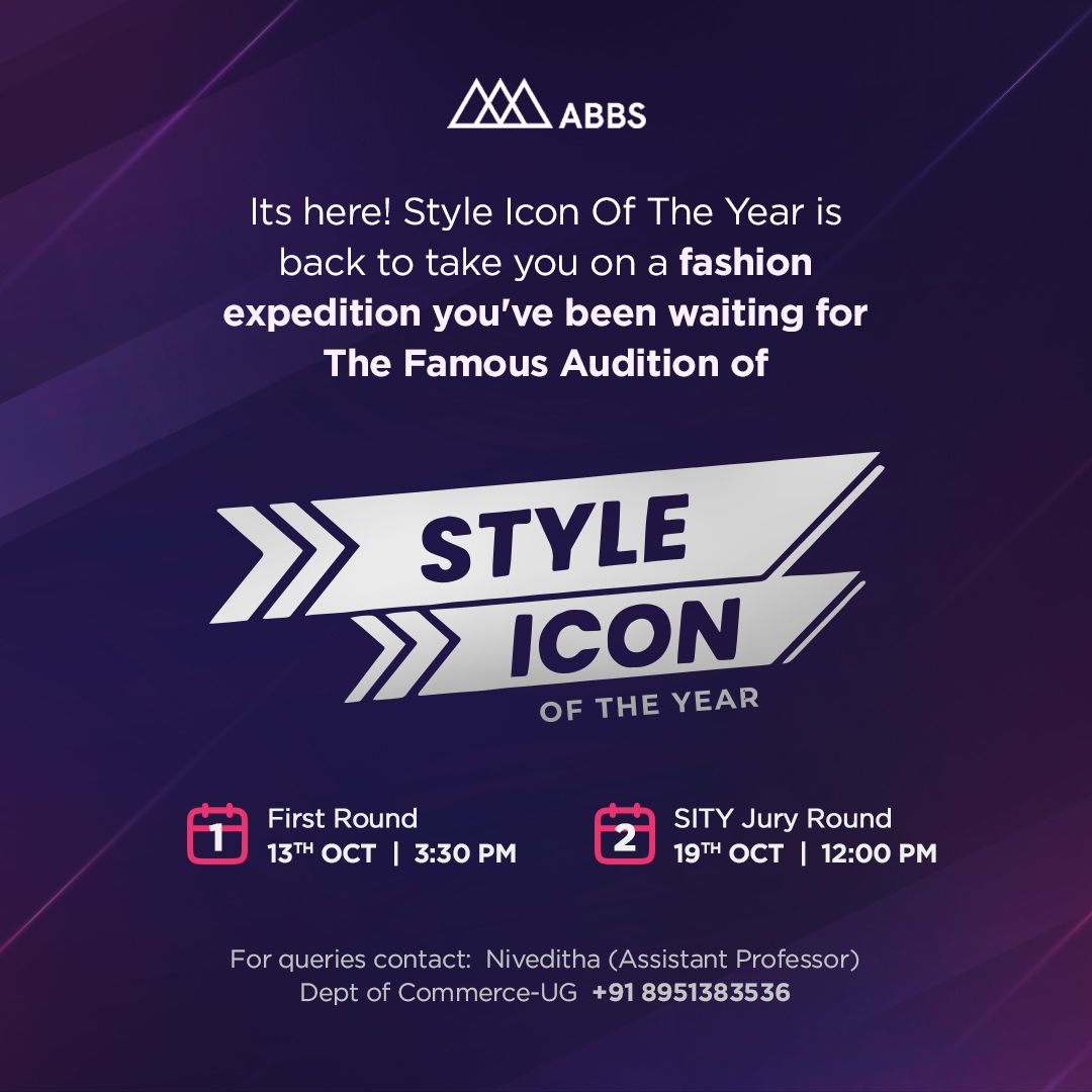 Auditions for Style Icon of The Year 2022 banner