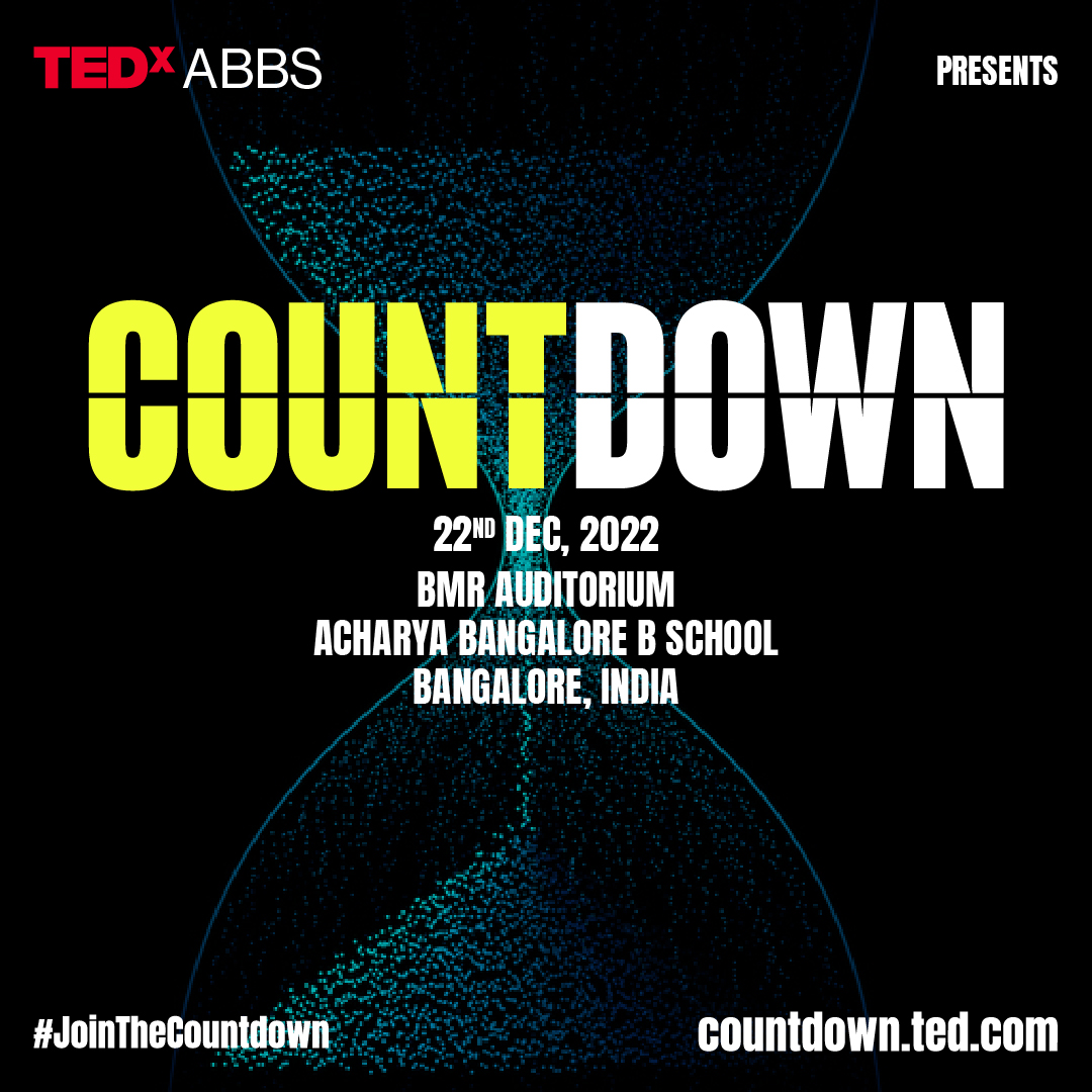 TEDxABBS Countdown banner