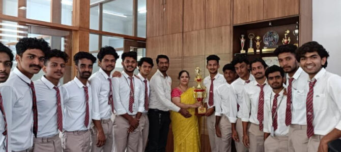 ABBS Wins Gold in an Inter-College Football Tournament organised in Bengaluru!