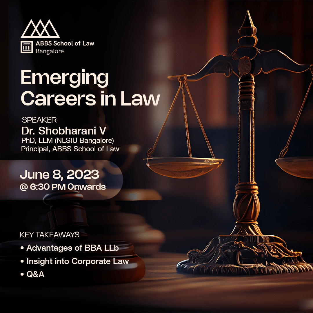 Webinar: Emerging Careers in Law