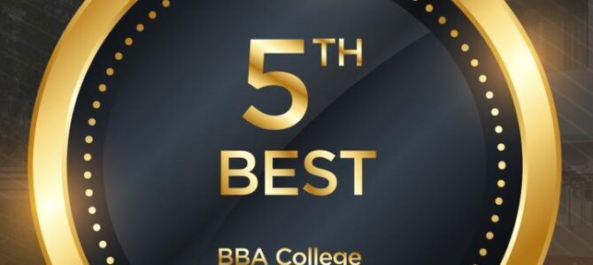 ABBS, Bangalore adjudged the 5th Best BBA College in Karnataka