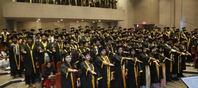 Acharya Bangalore B-school’s 14th graduation day sees 259 MBA students receive degrees